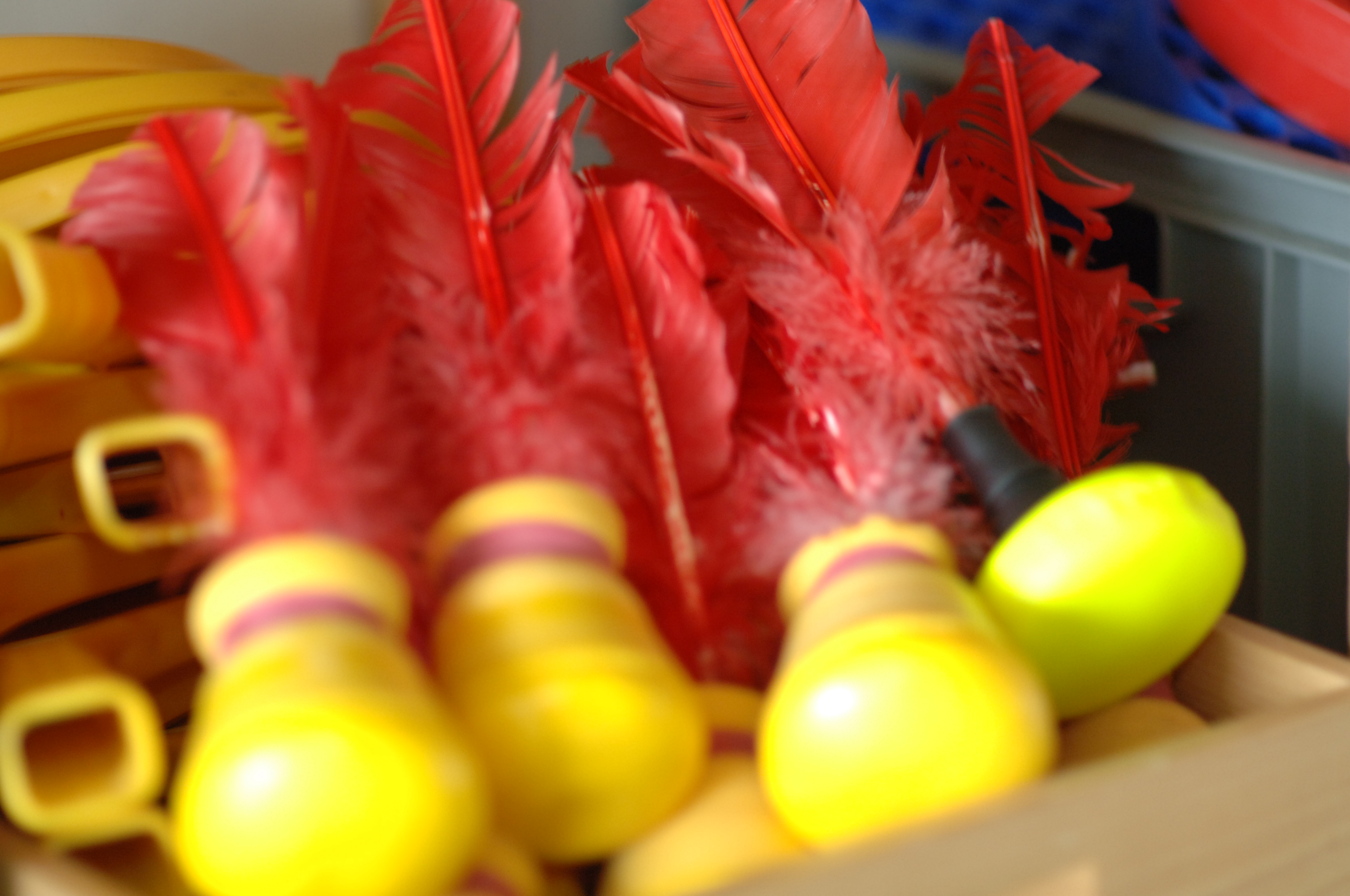 Wurfpfeile für Bewegungsspiele